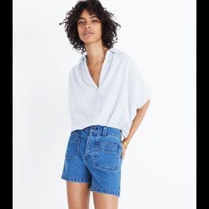 MADEWELL High-rise Denim Shorts